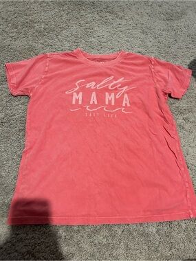 Salt Life Pink "Salty Mama" Short Sleeve Tee